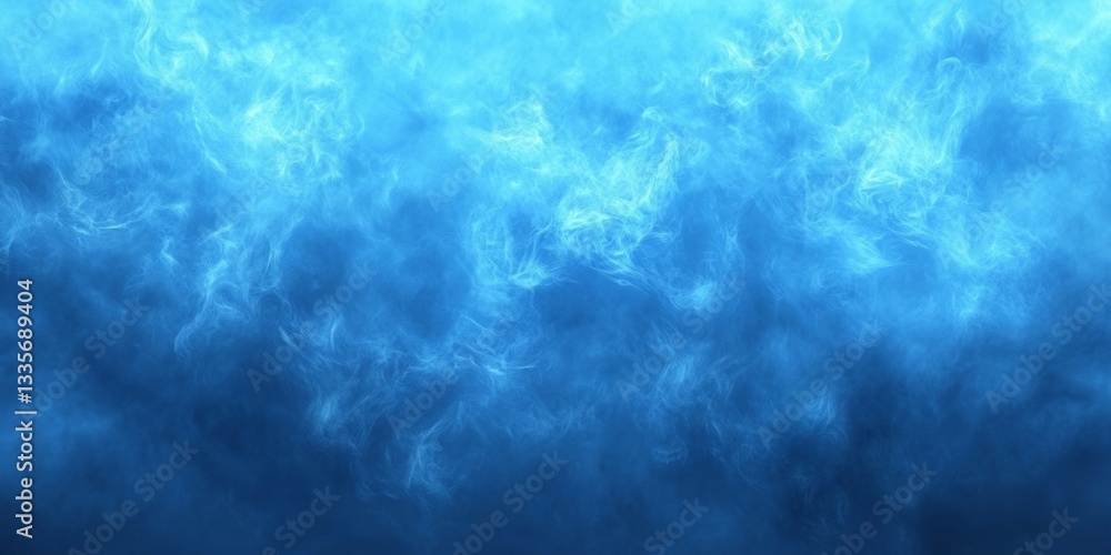 Abstract blue ethereal smoky texture and subtle gradient background Abstract blue ethereal smoky texture and subtle gradient background