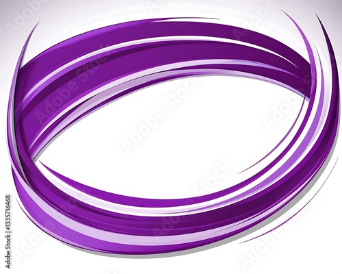 Purple swirling abstract design background