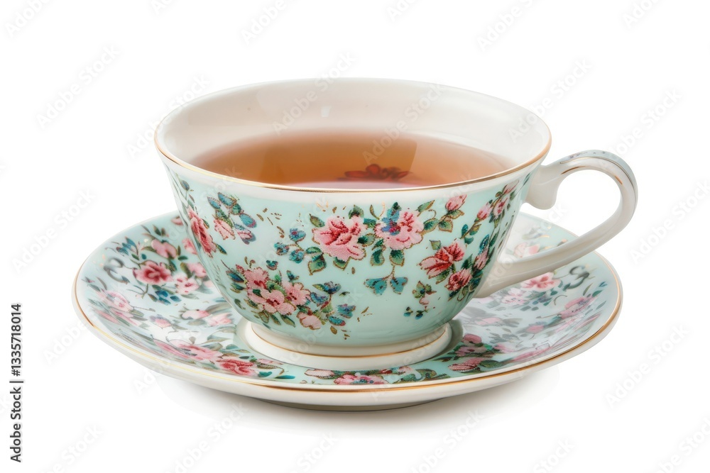 High Resolution of Cup of Tea Isolated on White Background File Contains Clipping Path High Resolution of Cup of Tea Isolated on White Background File Contains Clipping Path
