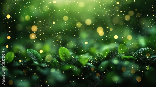 Enchanted Forest: A Mystical Green Oasis