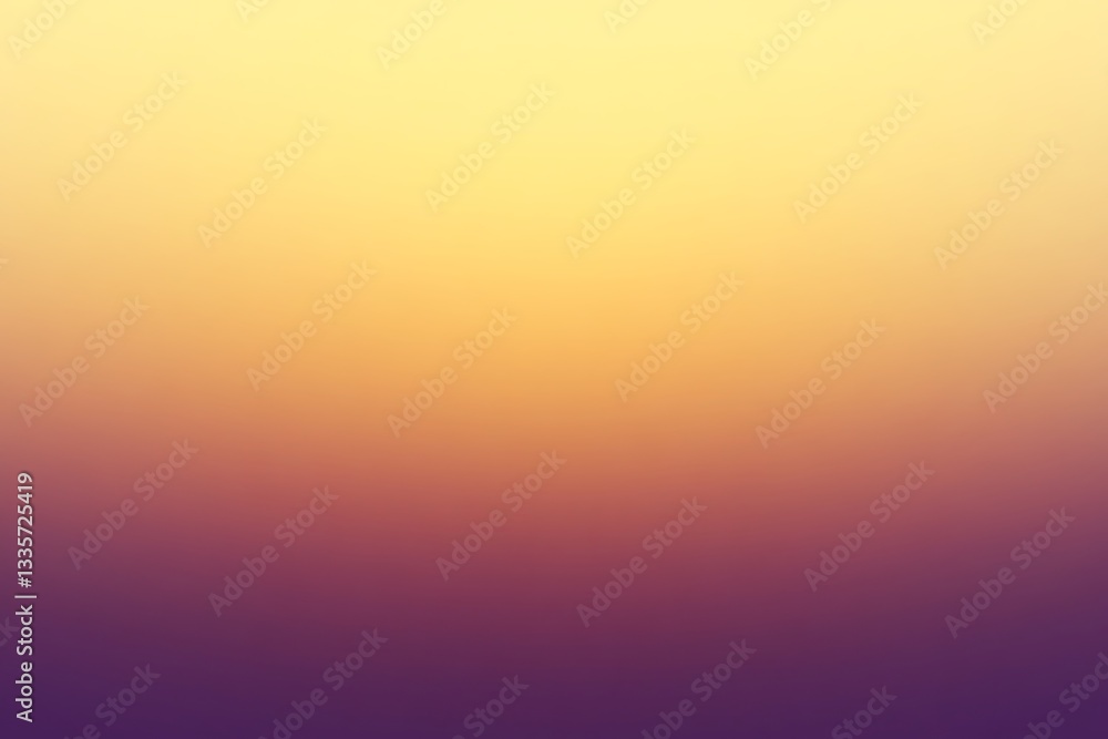 Naklejka premium Gradient sunset, digital art background