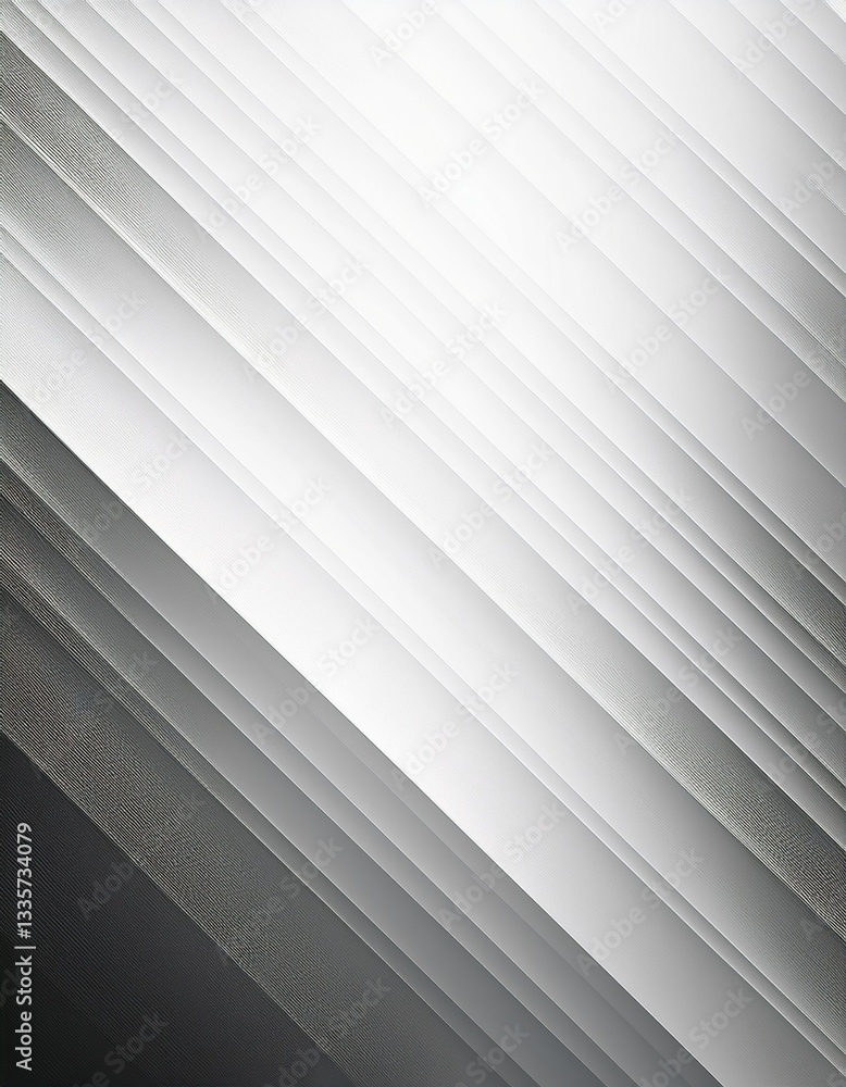 Obraz premium Grey white abstract stripe background geometry shine and layer element for presentation design. Suit for business, corporate, institution, party, festive.