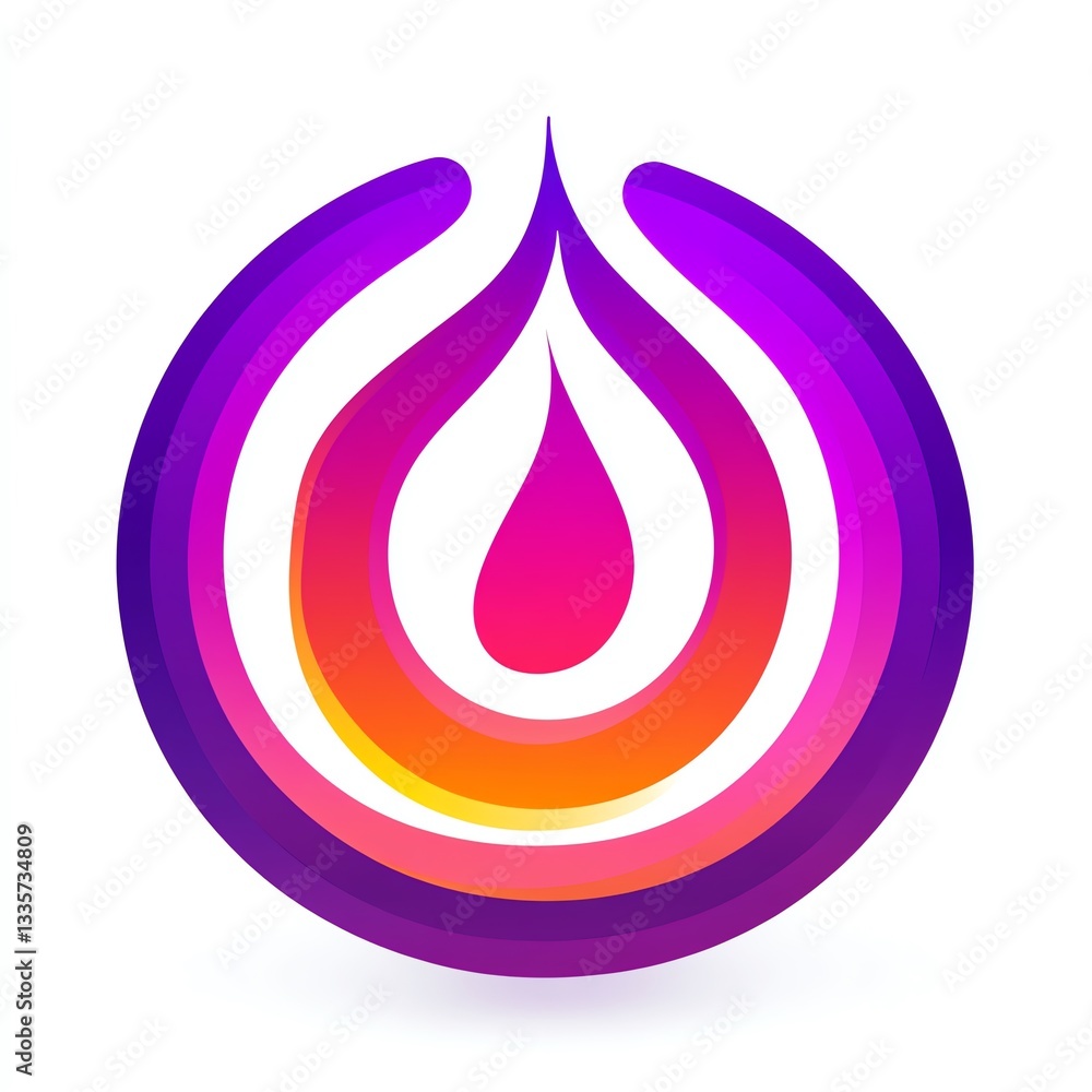 Vibrant Circular Design A captivating gradient logo with a central teardrop shape, creating a visually striking and modern image. Vibrant Circular Design A captivating gradient logo with a central teardrop shape, creating a visually striking and modern image.