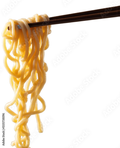 Image concept, Ramen on chopsticks