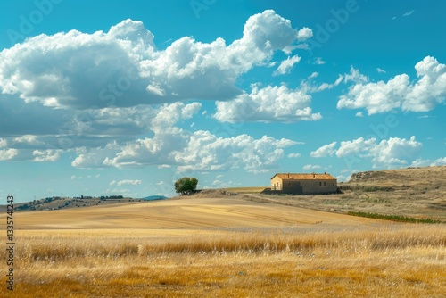 Wallpaper Mural Sharp Picture of Rural Landscape in Aragon Torontodigital.ca