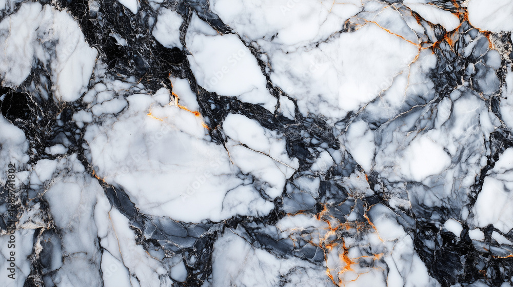 Flat bright marble texture top view