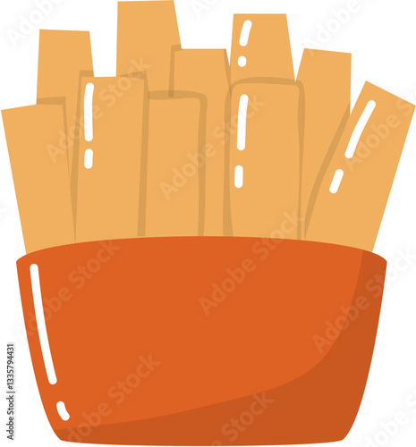French fries in a bowl