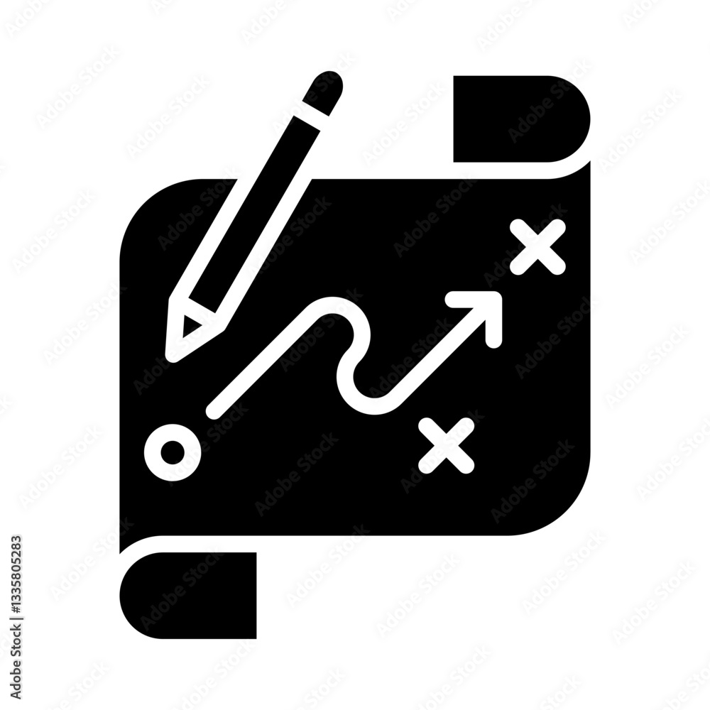 Fototapeta premium Planning Icon