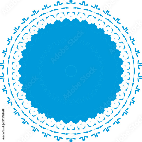 Argentinian Ribbon Badge Vector Illustration