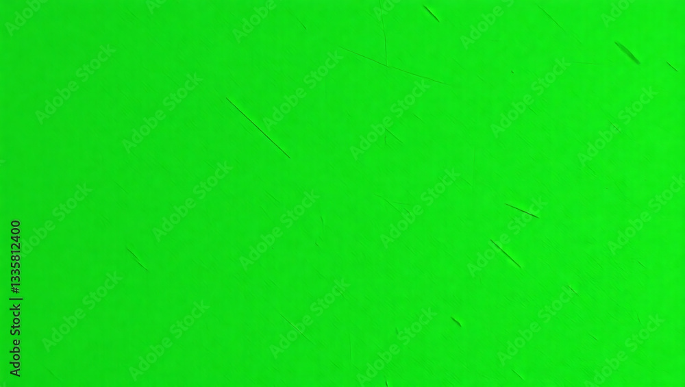 Obraz premium Vibrant Green Screen Background for Digital Media and Video Production