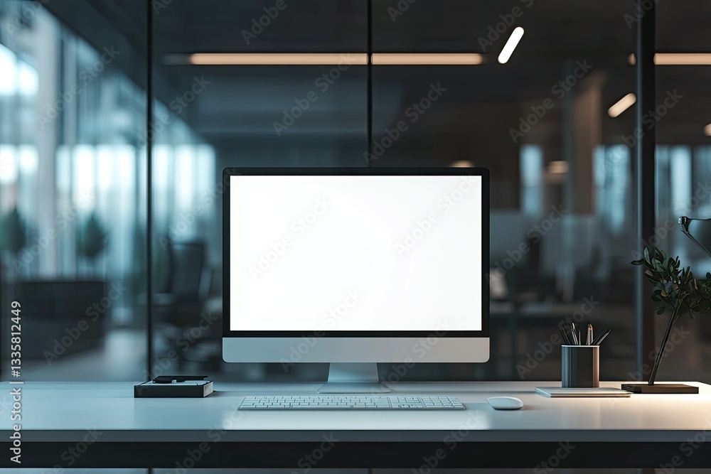 Minimal Interior of the Bedroom with a White Base Tone 3D Illustration Render Minimal Interior of the Bedroom with a White Base Tone 3D Illustration Render