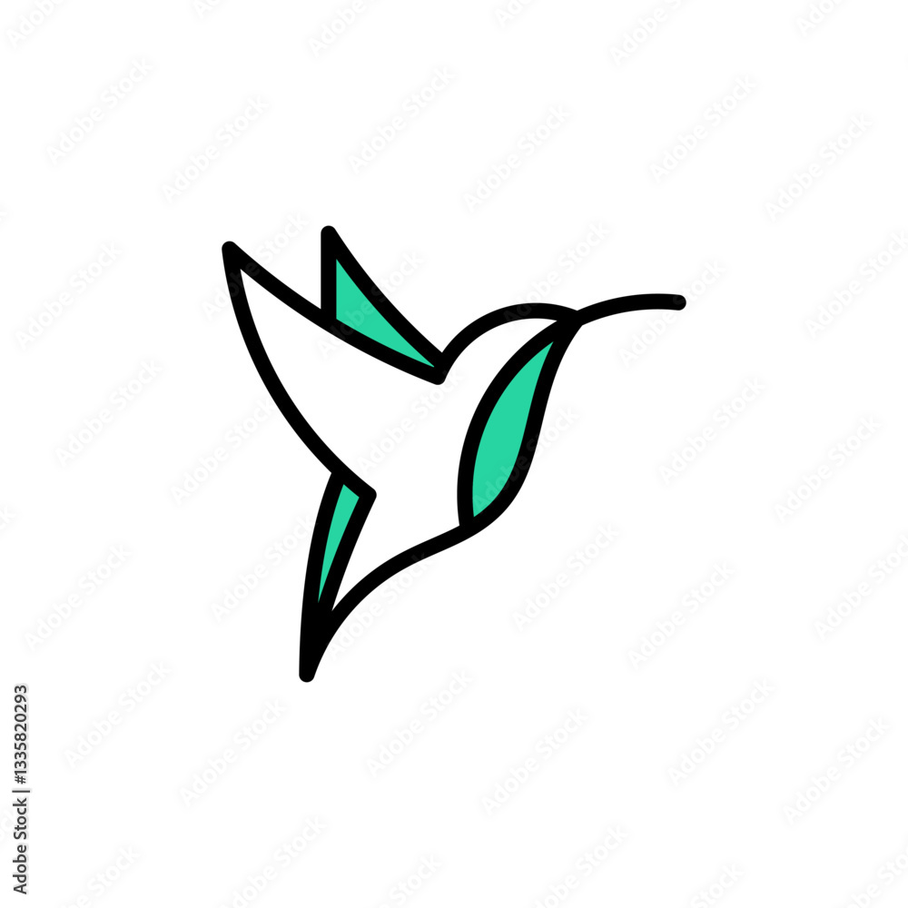 new line art hummingbird.eps new line art hummingbird.eps