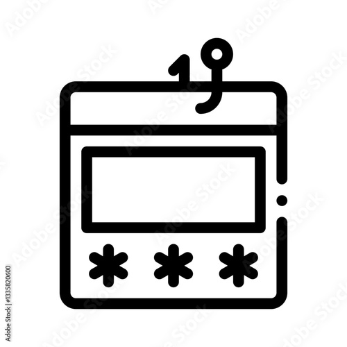 phishing line icon