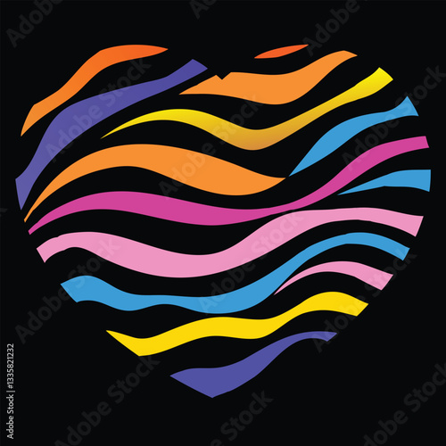 Throwback 80s Vector Illustration for Creative Projects
