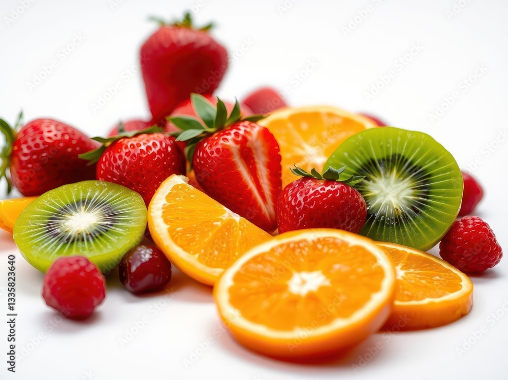 Colorful Fresh Fruit Mix Colorful Fresh Fruit Mix