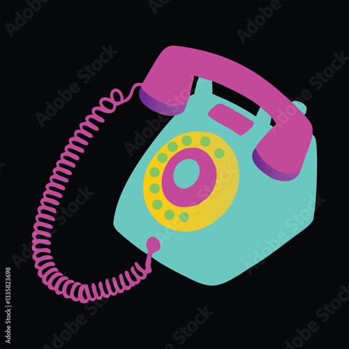 Timeless Retro 80s Vector and Clipart Art
