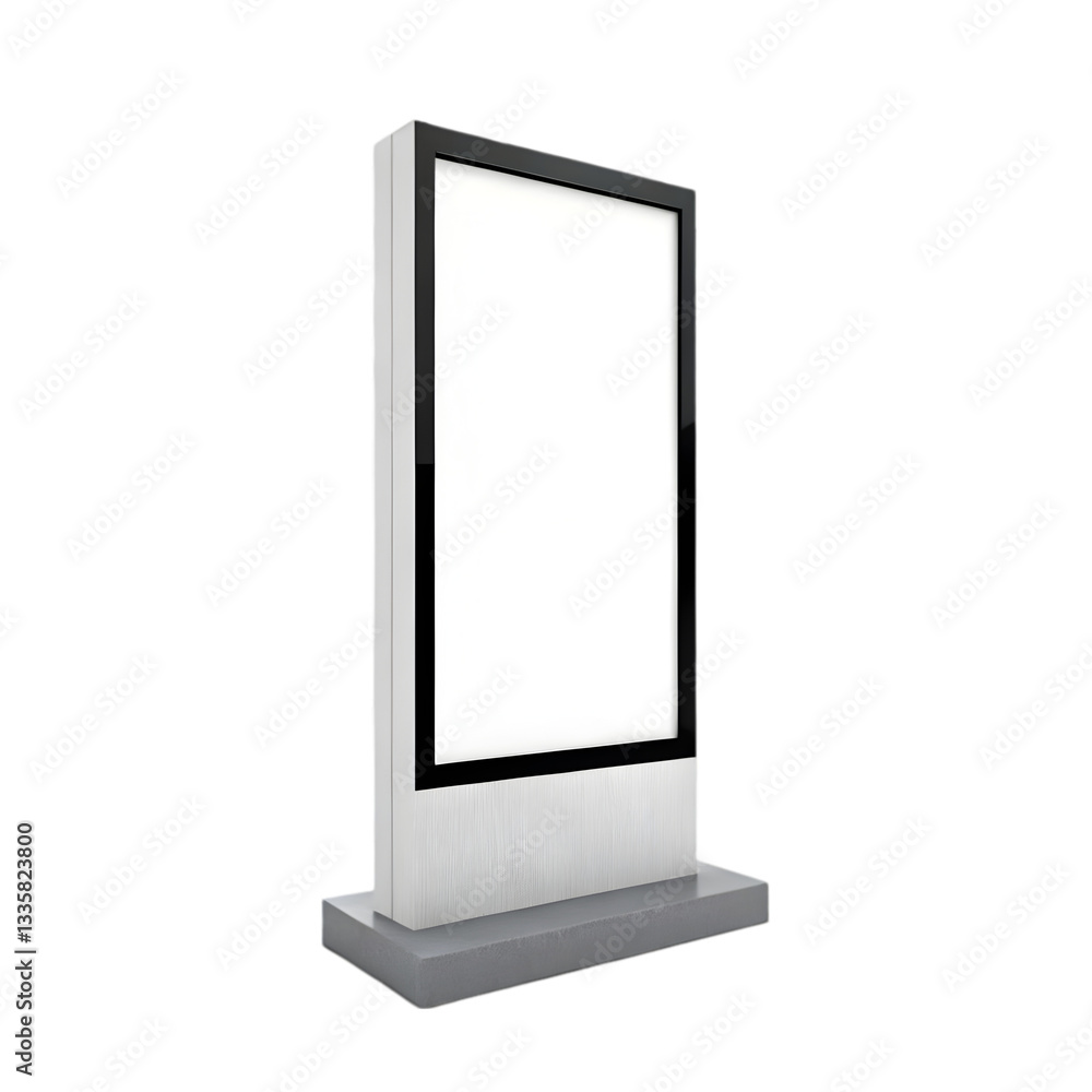 blank billboard isolated on white blank billboard isolated on white