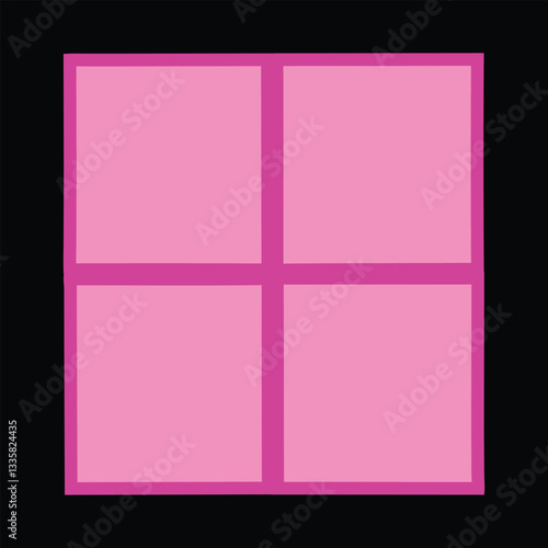 Vintage 80s Vector Illustration with Classic Clipart
