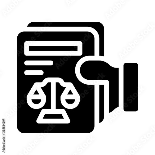 appeal glyph icon