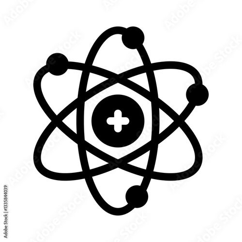 electron glyph icon