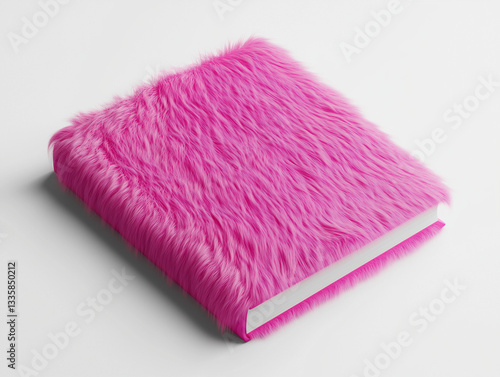 Pink Furry Journal: A playful notebook with a vibrant, soft cover, perfect for adding a touch of fun to your daily writing.