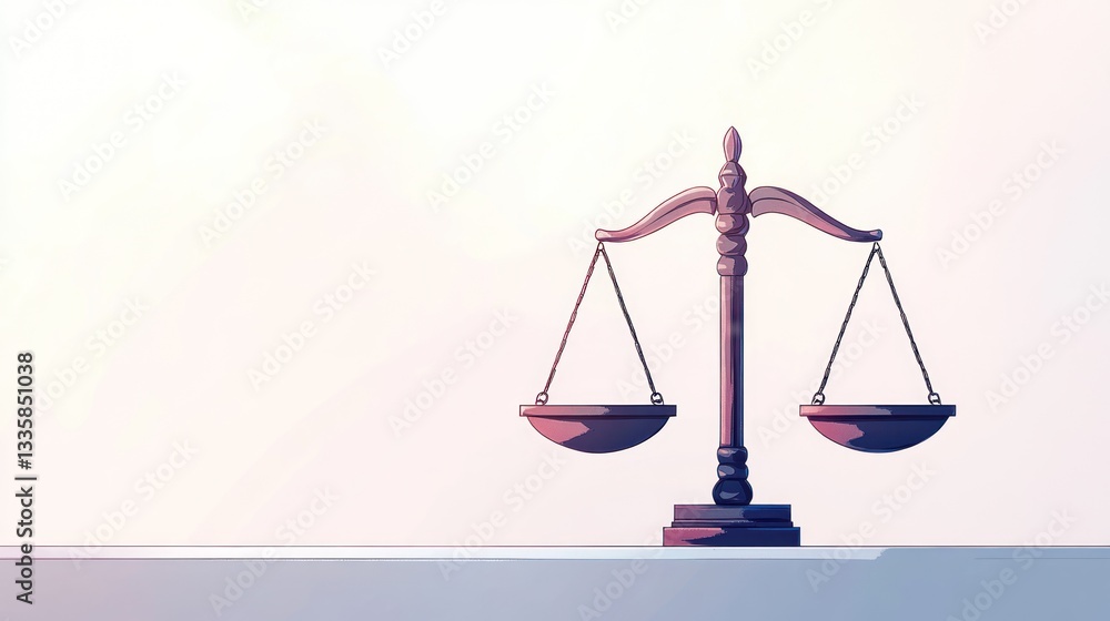 Justice Scales, Balanced Equality, Calm Background, Stock Photo Justice Scales, Balanced Equality, Calm Background, Stock Photo