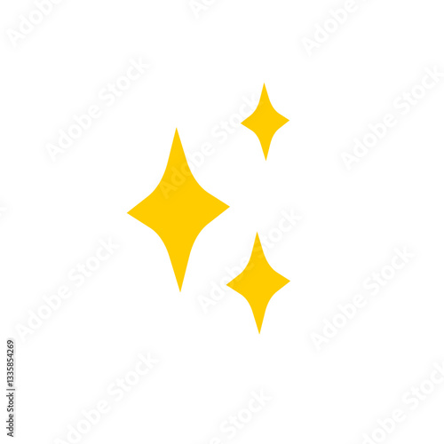 Collection of Sparkle and Twinkle Star Icons in Various Styles