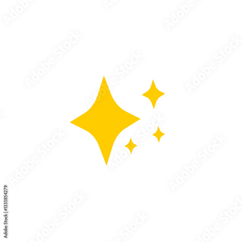 Collection of Sparkle and Twinkle Star Icons in Various Styles