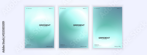 Abstract gradient cover background for poster cover, report cover, book cover