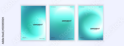 Abstract gradient cover background for poster cover, report cover, book cover