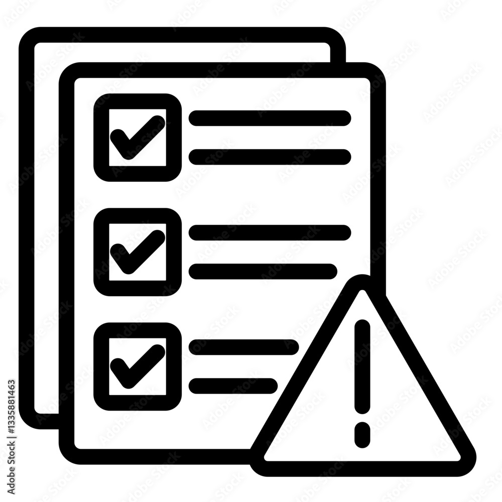 Business Risk Assessment Icon Element For Design Business Risk Assessment Icon Element For Design