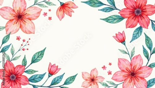 Wallpaper Mural Soft and delicate watercolor floral seamless pattern in pastel colors, petal, feminine Torontodigital.ca