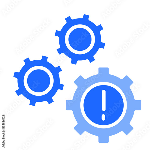 Operational Risk Management  Icon Element For Design	