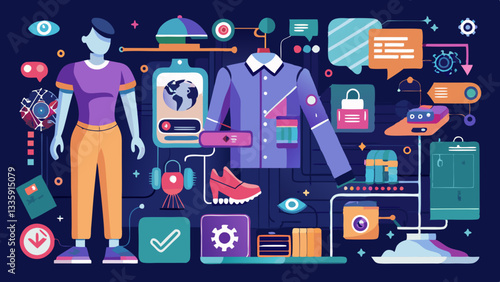 AI Fashion Icons - Smart Clothing Design and AI Trend Analysis