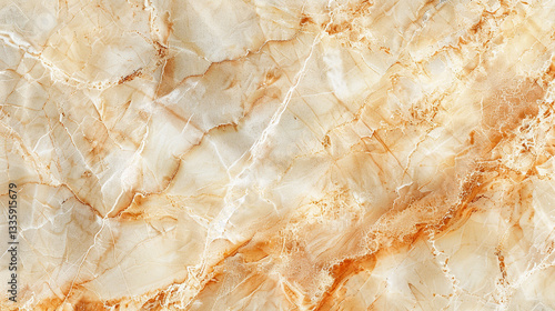Vienna Sunset marble, soft champagne beige with flowing gold veins, warm and luxurious for refined spaces