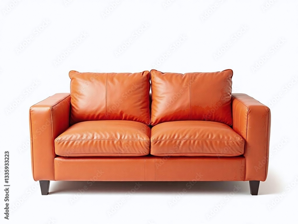 Obraz premium sofa isolated on white background