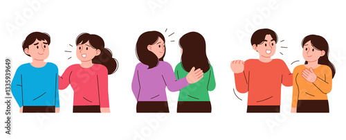 Psychological support. People who cheer and comfort your friends.