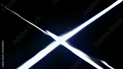 Dynamic Light Slashes! The Glowing Trail of Swords