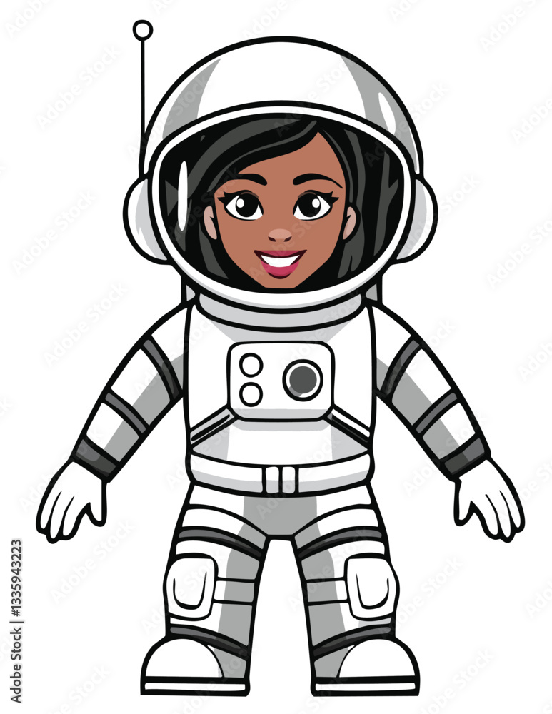 astronaut girl-2 astronaut girl-2