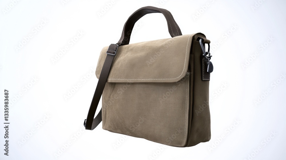Naklejka premium Stylish and Versatile Messenger Bag for Everyday Use and Travel