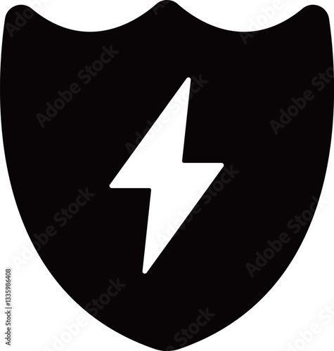 静電気防止のアイコンイラスト