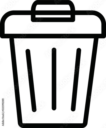 waste vector icon