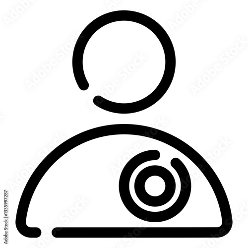 painful region icon