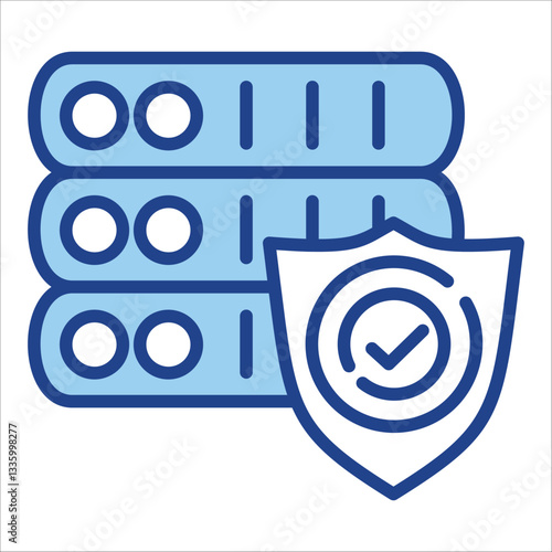 Server Icon Single Vector Collection 