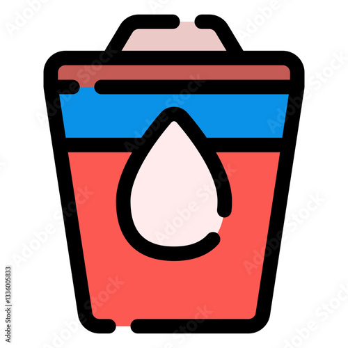 urine sample icon