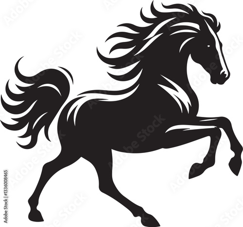 Majestic Running Horse Vector Pack