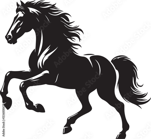 Majestic Running Horse Vector Pack