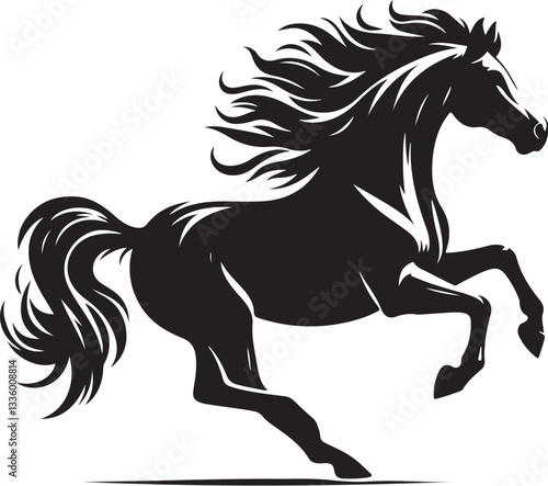 Majestic Running Horse Vector Pack