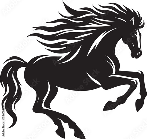 Majestic Running Horse Vector Pack