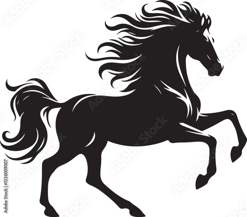 Majestic Running Horse Vector Pack